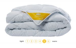 Silvana dekbed Comfort Geel