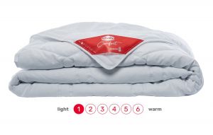 Silvana dekbed Comfort rood